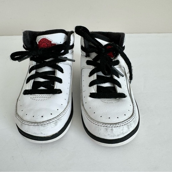 Nike Air Jordan 2 Retro PS Chicago White Black Varsity Red AJ2 DQ8564 106 - Picture 7 of 17